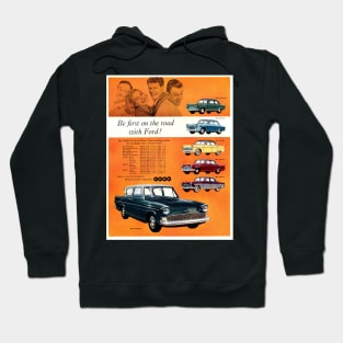 Vintage Ford car advert Hoodie